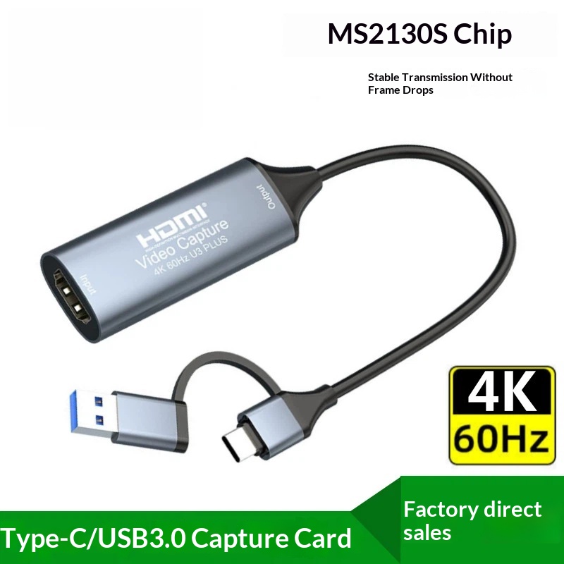 Capture Card Hdmi - USB3.0 Карта видеозахвата 4K 60 Гц