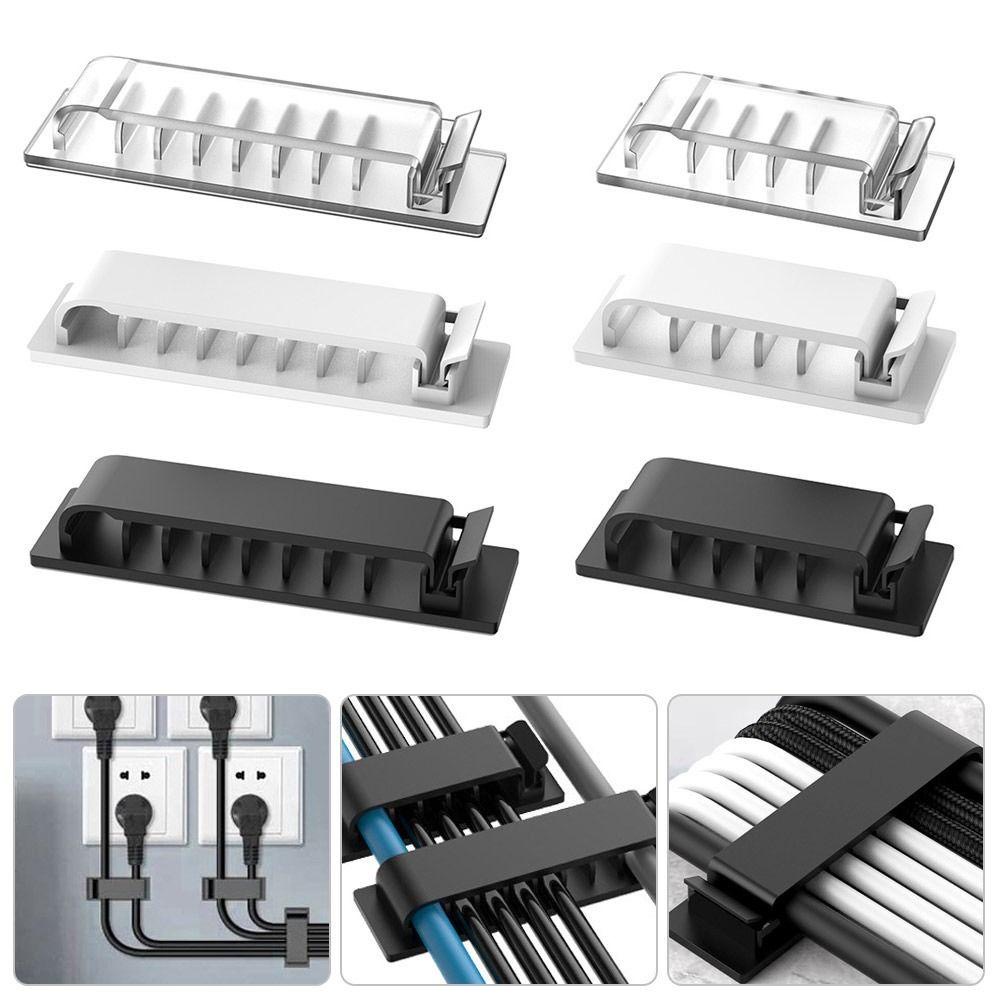 Desk Cable Organizer - Кабельный органайзер Самоклеящиеся зажимы для кабеля