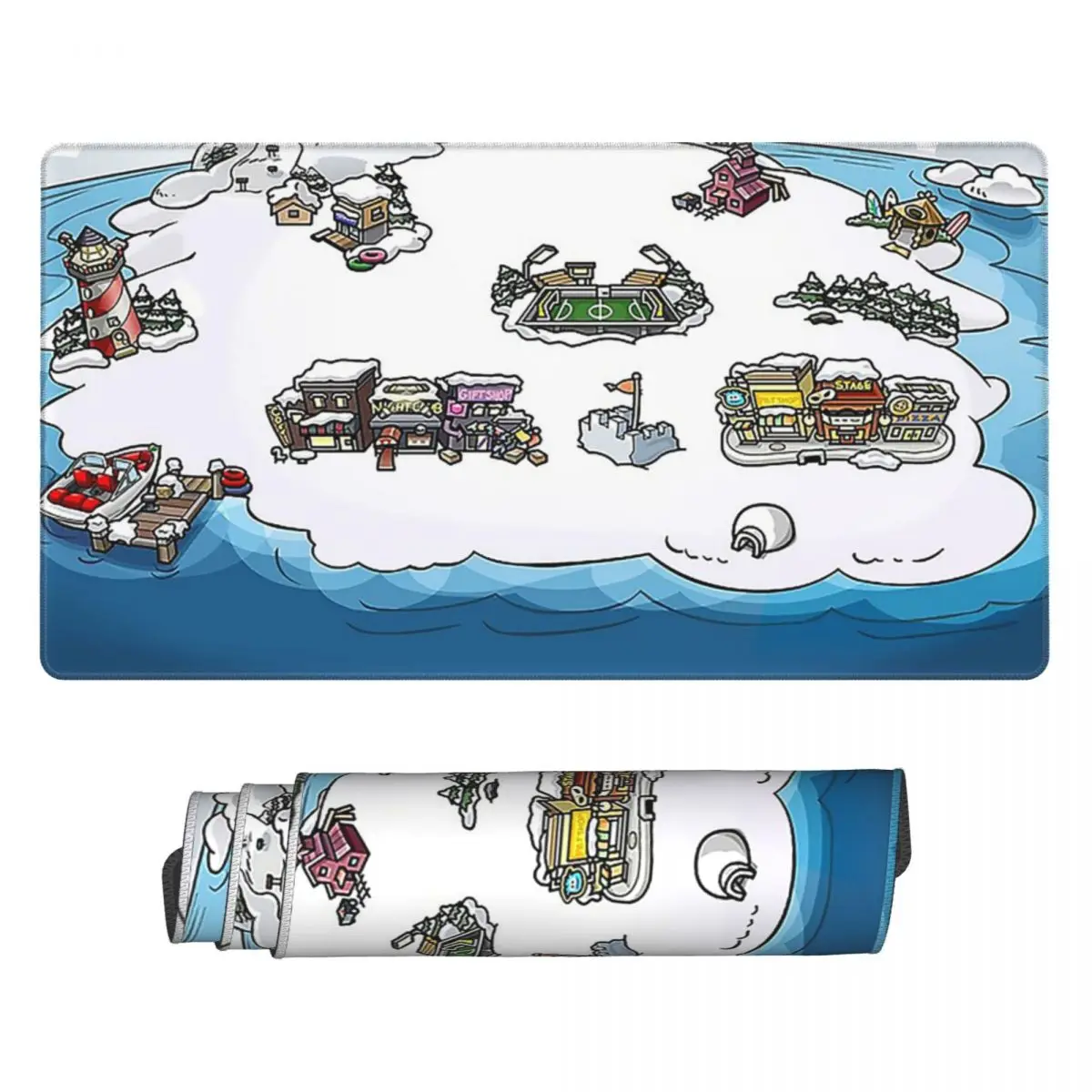 Pc Gaming Club - Большой коврик для мыши Club Penguin