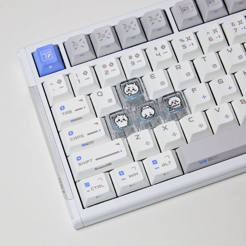 Pc Gaming Keyboards - Набор из 4 прозрачных кастомных кейкапов