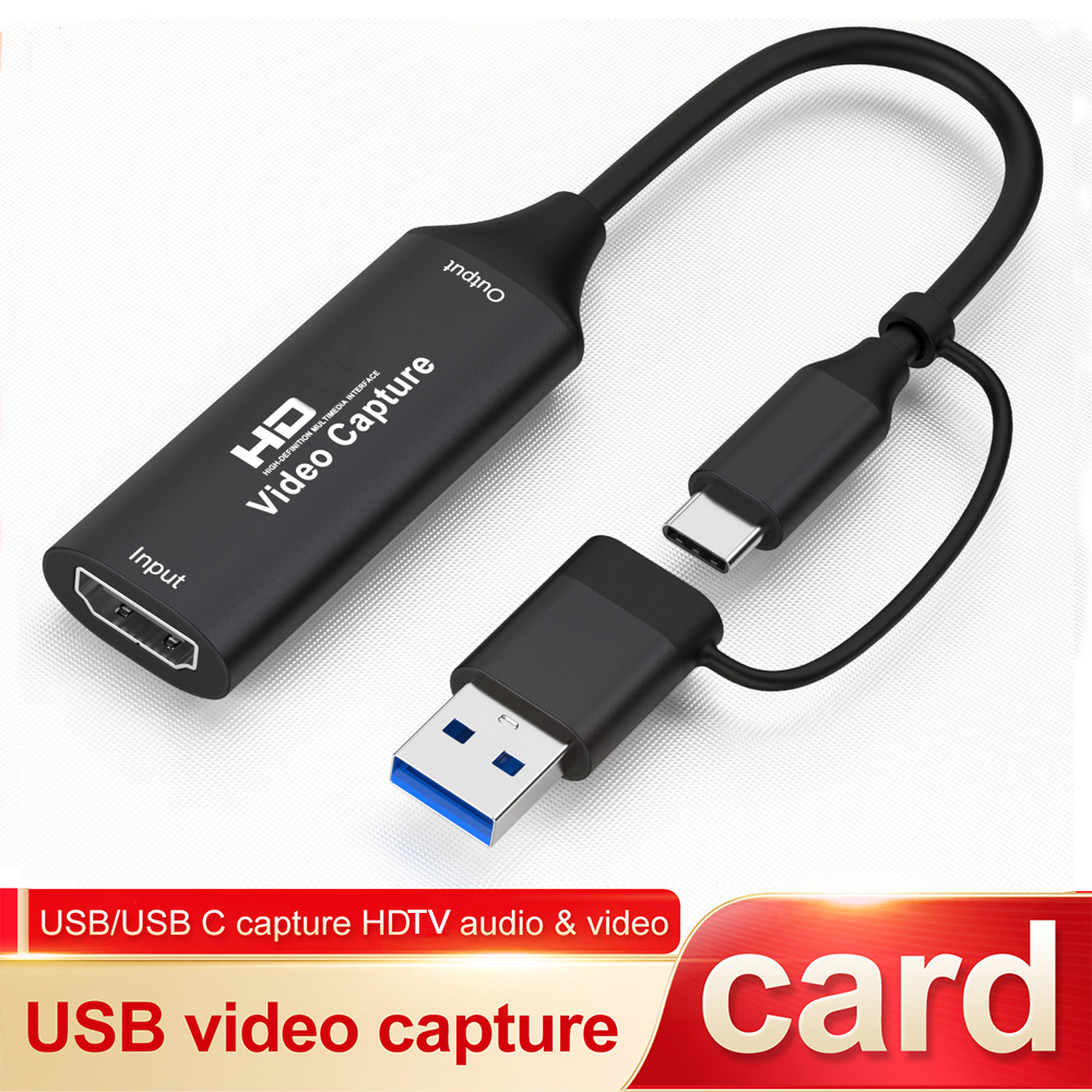 Capture Card Hdmi - 4K HDMI-совместимая USB-карта видеозахвата 1080P HD