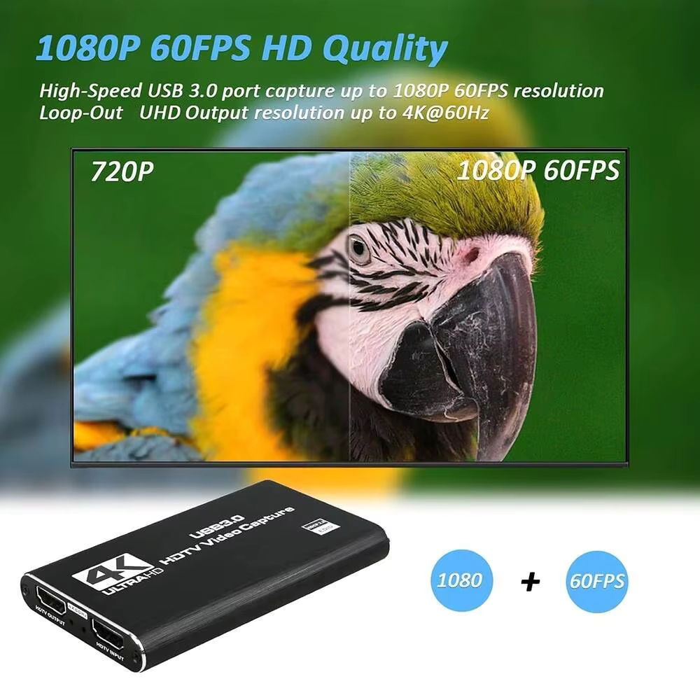 4K HDMI-совместимая с USB 3.0  – обзор и цена Capture Card Hdmi