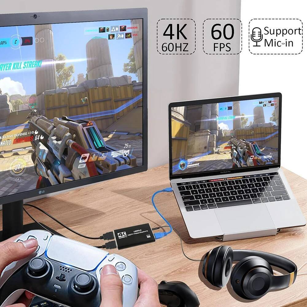 4K HDMI-совместимая с USB 3.0  – обзор и цена Capture Card Hdmi