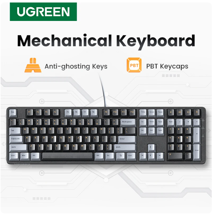 UGREEN Клавиатура Механическая – обзор и цена Mechanical Keyboard