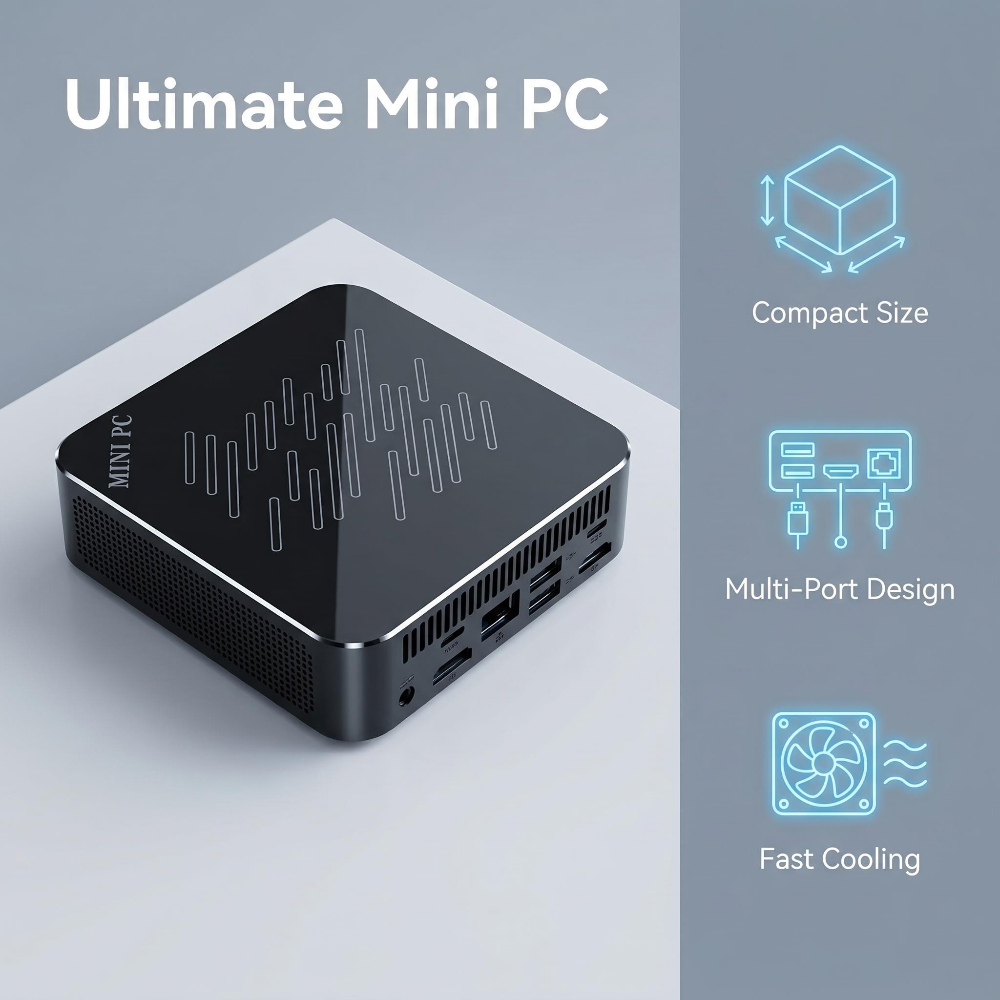 Мини-ПК Intel Core N150: Порта – обзор и цена Pc Gaming Jumbo