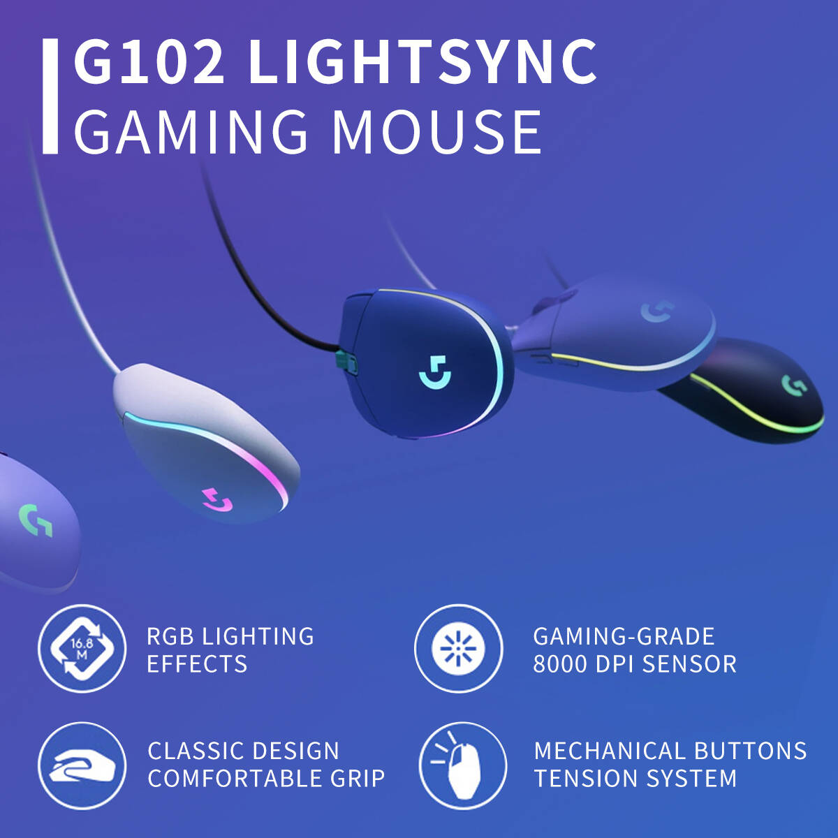 Игровая мышь Logitech G102 Pro – обзор и цена Pc Gaming All In One