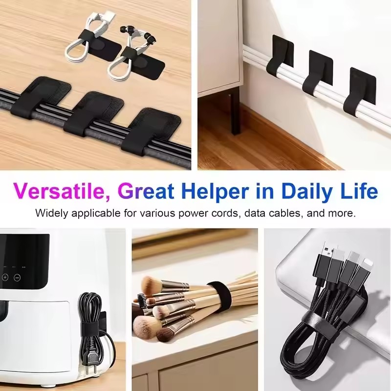 4/20 шт. многоразовые самоклея – обзор и цена Desk Cable Organizer