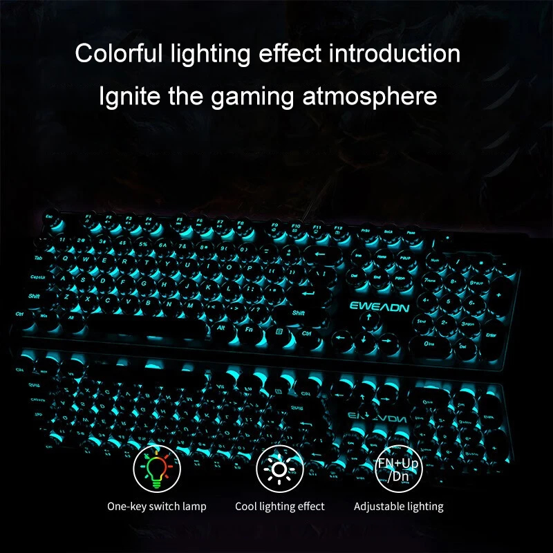 Ретро-панк набор клавиатуры и  – обзор и цена Pc Gaming Keyboards