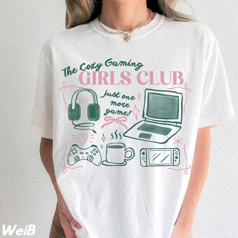 Футболка The Cozy Gaming Girls – обзор и цена Pc Gaming Club