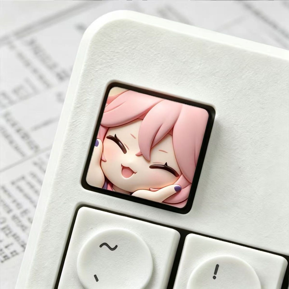 Косплей-кейкапы в стиле аниме  – обзор и цена Mechanical Keyboard