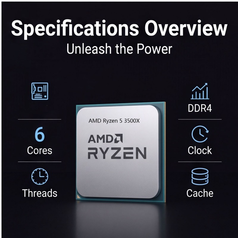 Процессор AMD Ryzen 5 3500X, 3 – обзор и цена Pc Gaming Mid Range