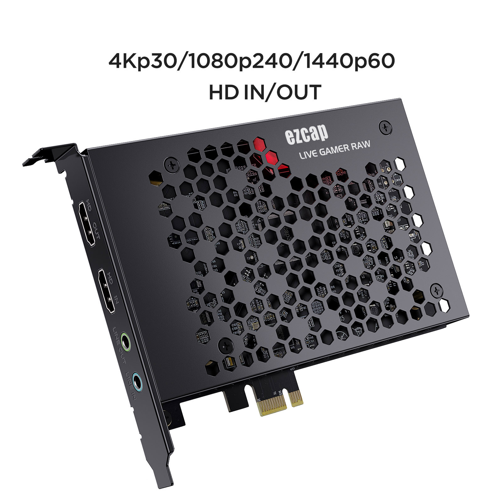 ezcap324B Live Gamer Raw PCIE  – обзор и цена Capture Card Hdmi
