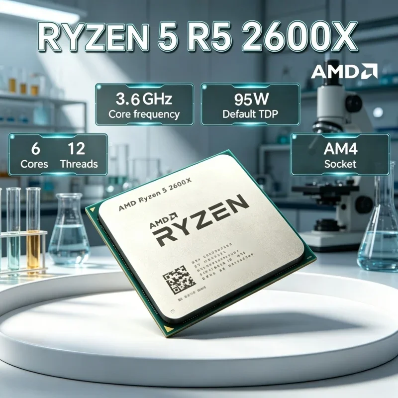 Процессор AMD Ryzen 5 2600X дл – обзор и цена Pc Gaming Mid Range