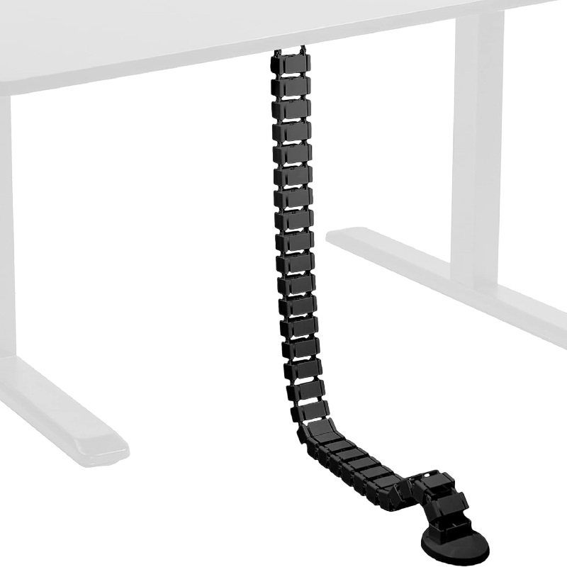 Кабель-канал для проводов под  – обзор и цена Desk Cable Organizer