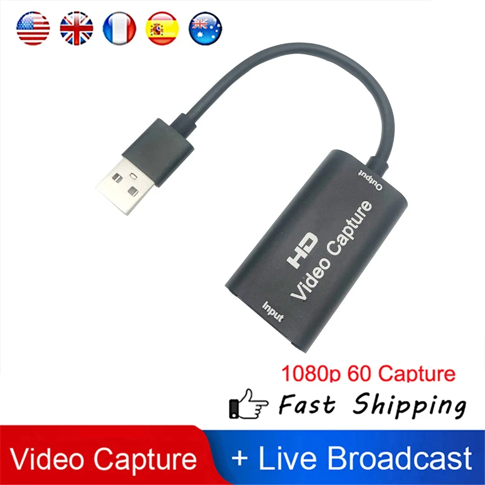 Mini HD 1080P HDMI-совместимый – обзор и цена Capture Card Hdmi