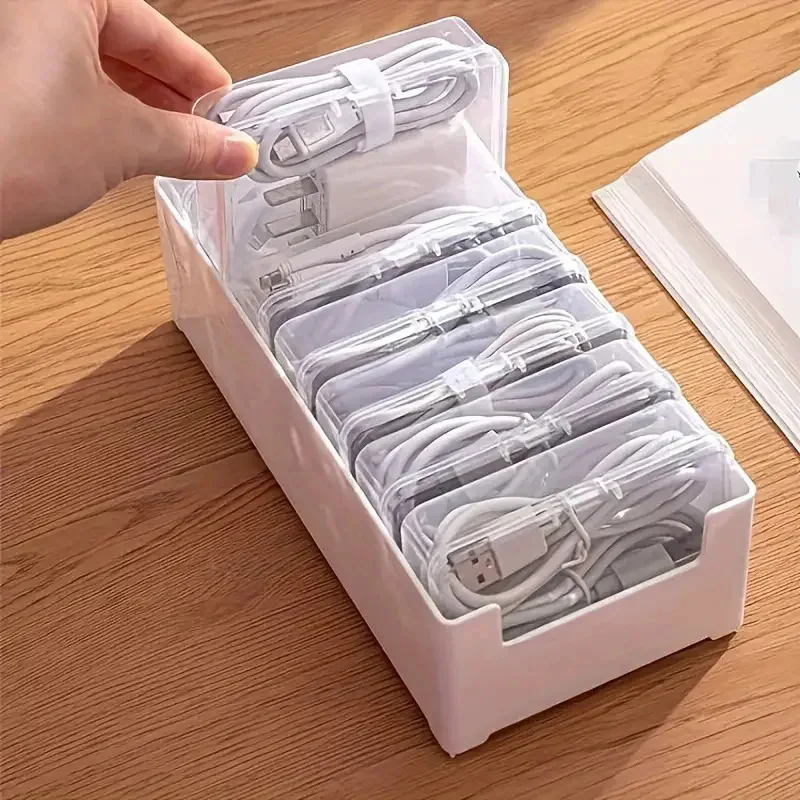 Коробка-органайзер для кабелей – обзор и цена Desk Cable Organizer